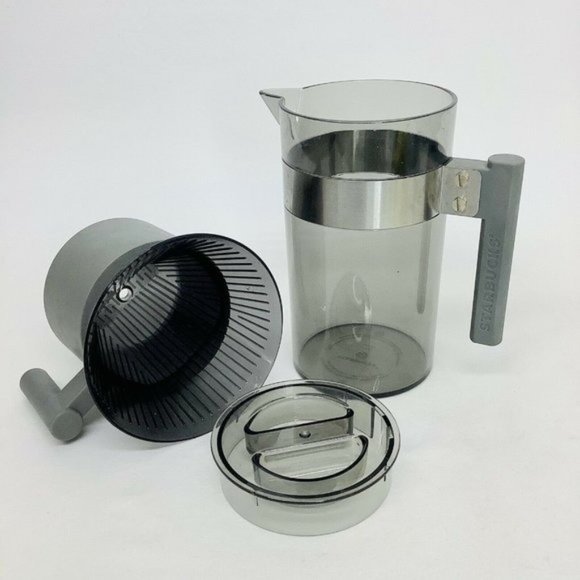 Starbucks Iced Coffee Tea Pitcher Brewer Cone Pour